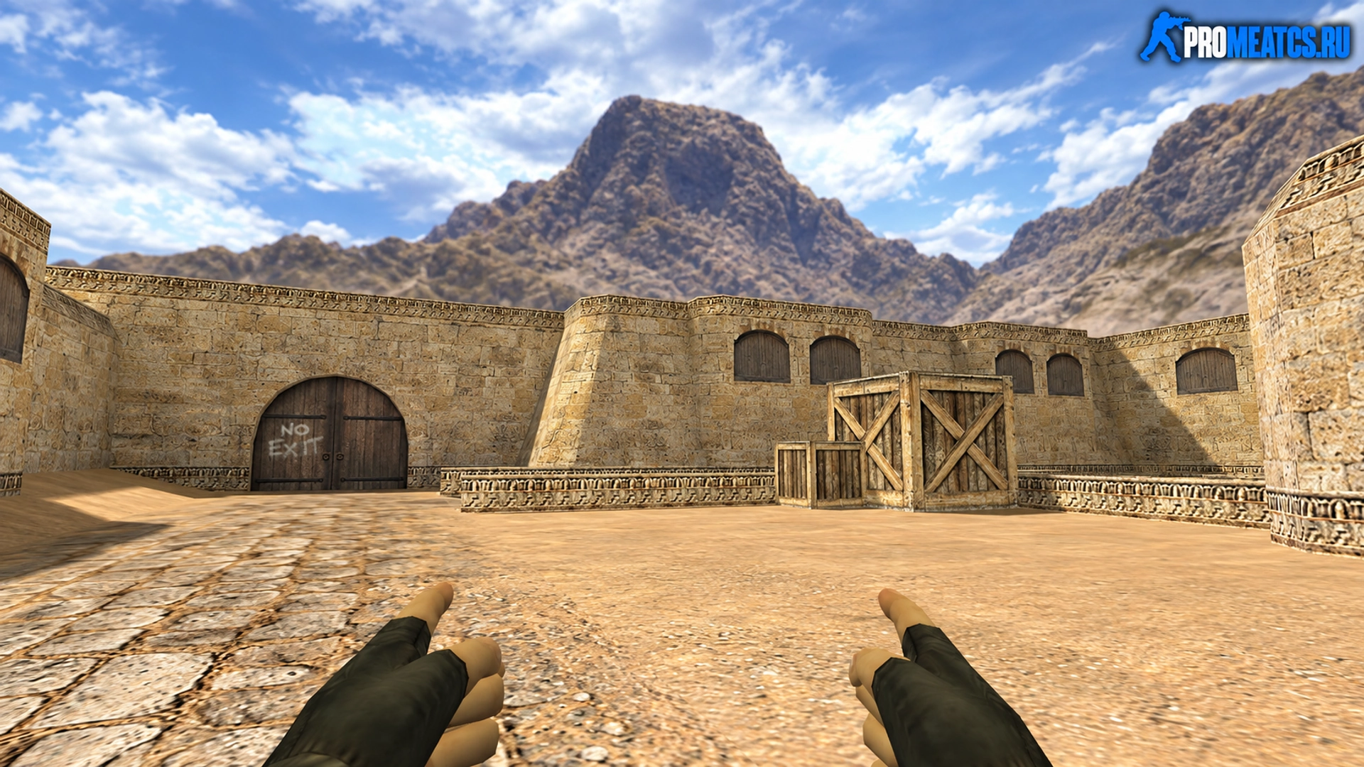 Два пистолета из пальцев — модель оружия для Counter-Strike 1.6