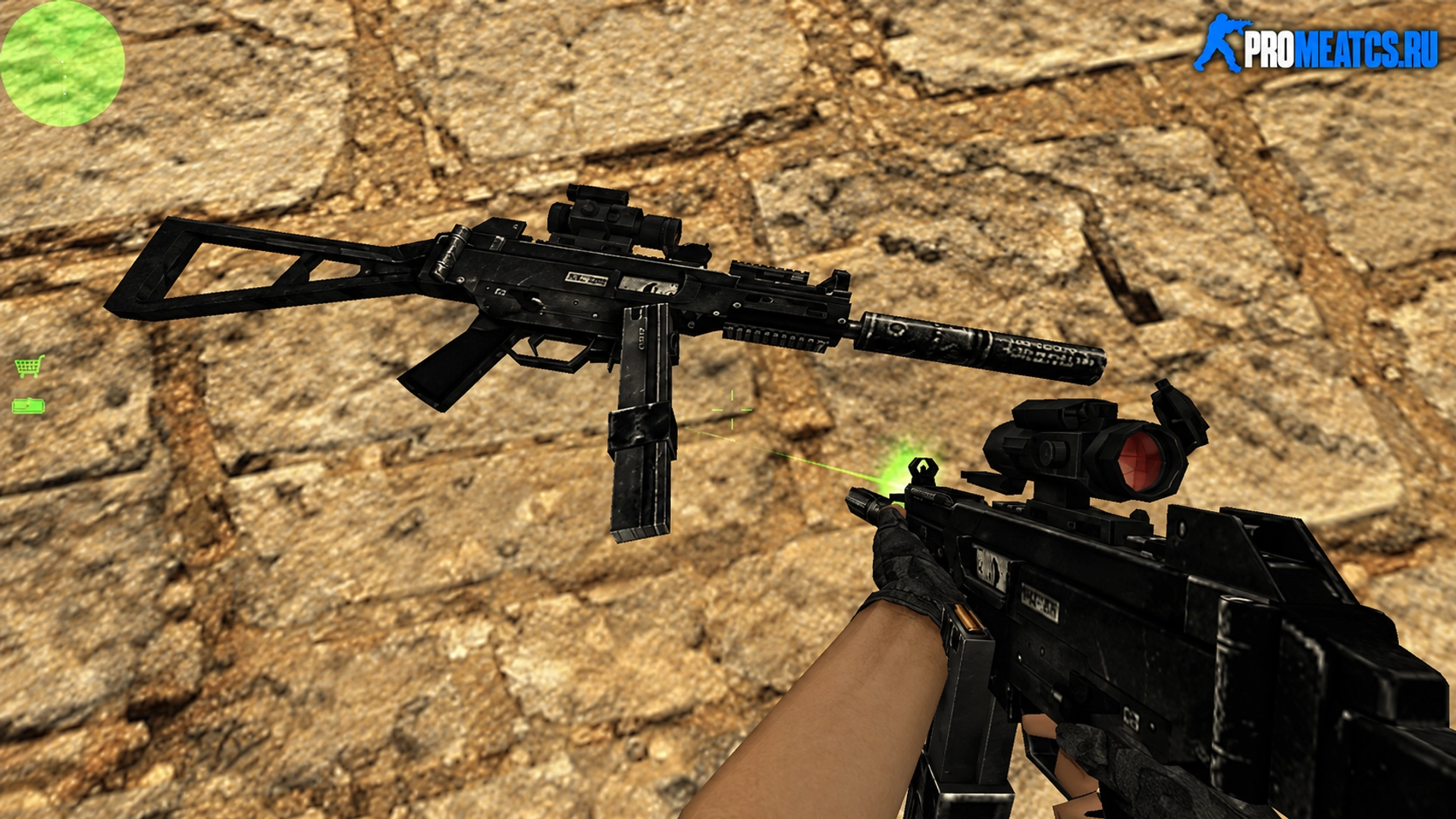 UMP45 «Urban Warfare» — модель оружия для Counter-Strike 1.6