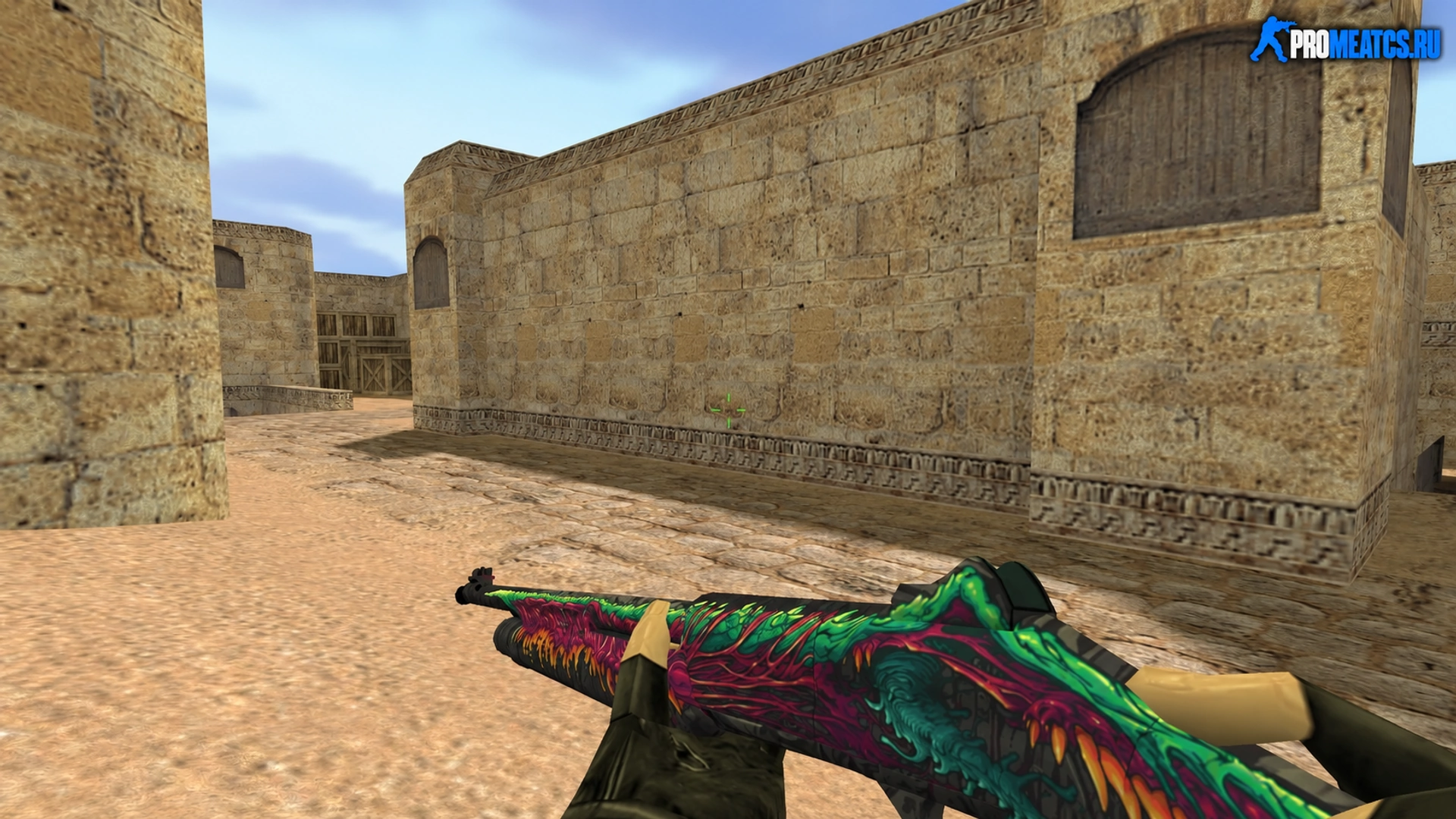 HD Nova «Hyper Beast» с анимацией осмотра — модель оружия для Counter-Strike 1.6
