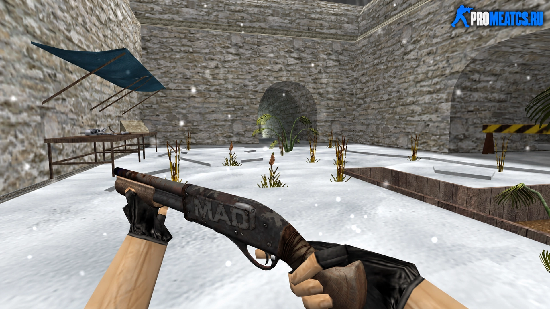HD Sawed-Off «Mad Maniac» — модель оружия для Counter-Strike 1.6