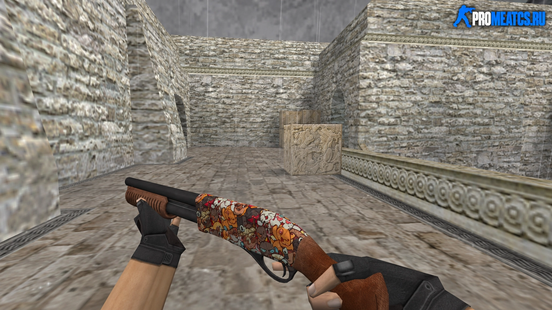 HD Sawed-Off «PawPaw» — модель оружия для Counter-Strike 1.6