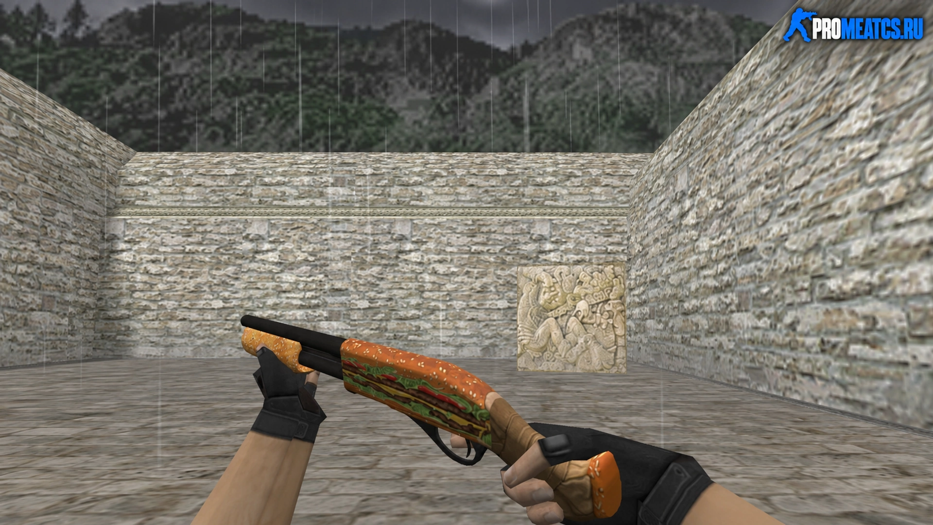 HD Sawed-Off «Sandwich» — модель оружия для Counter-Strike 1.6