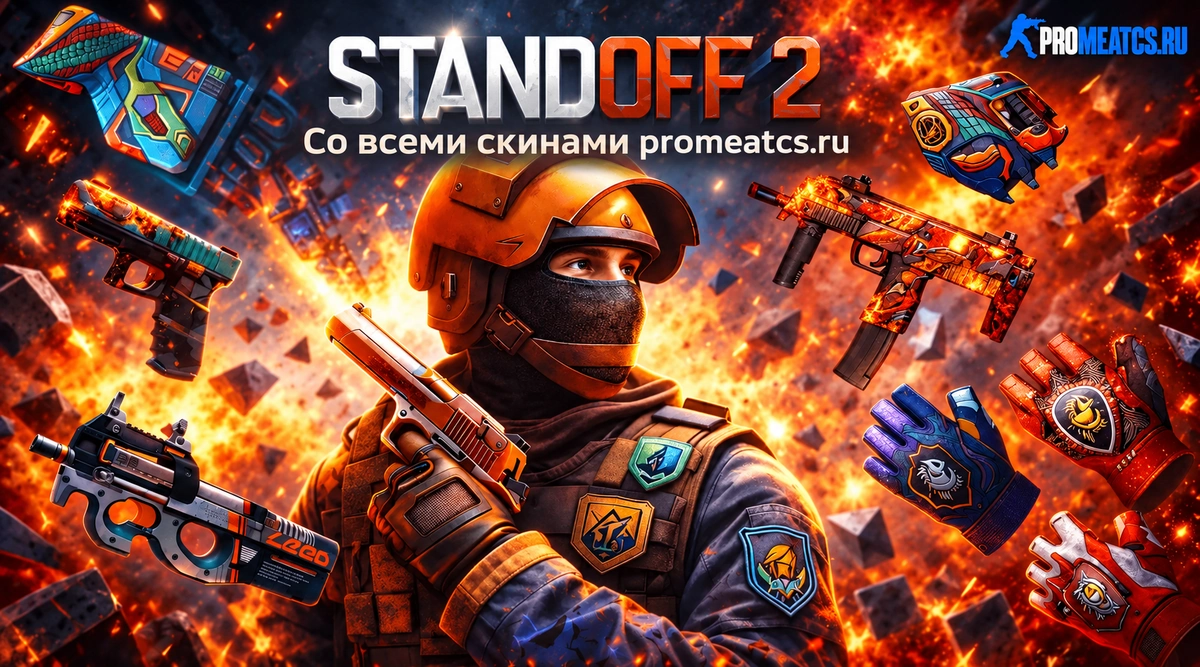 Сборка StandOFF 2 (СтандОФФ 2) со всеми скинами