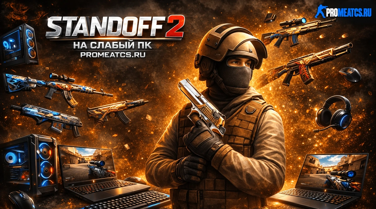 Сборка Standoff 2 (СтандОФФ 2) на слабый ПК