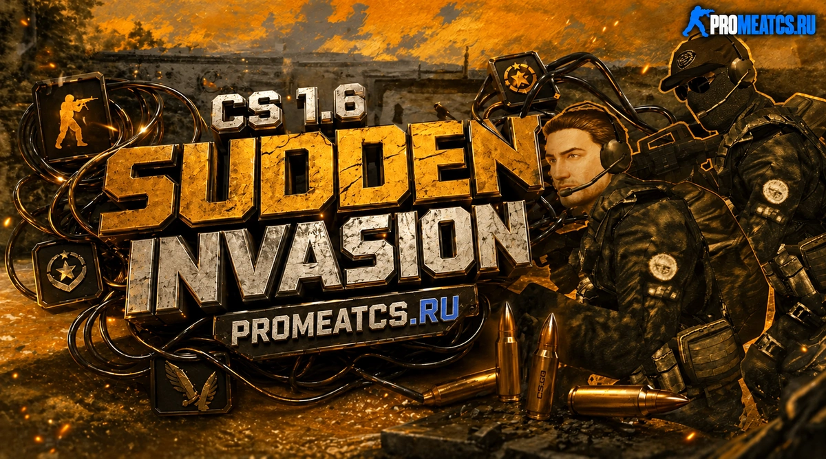 Сборка CS 1.6 Sudden Invasion