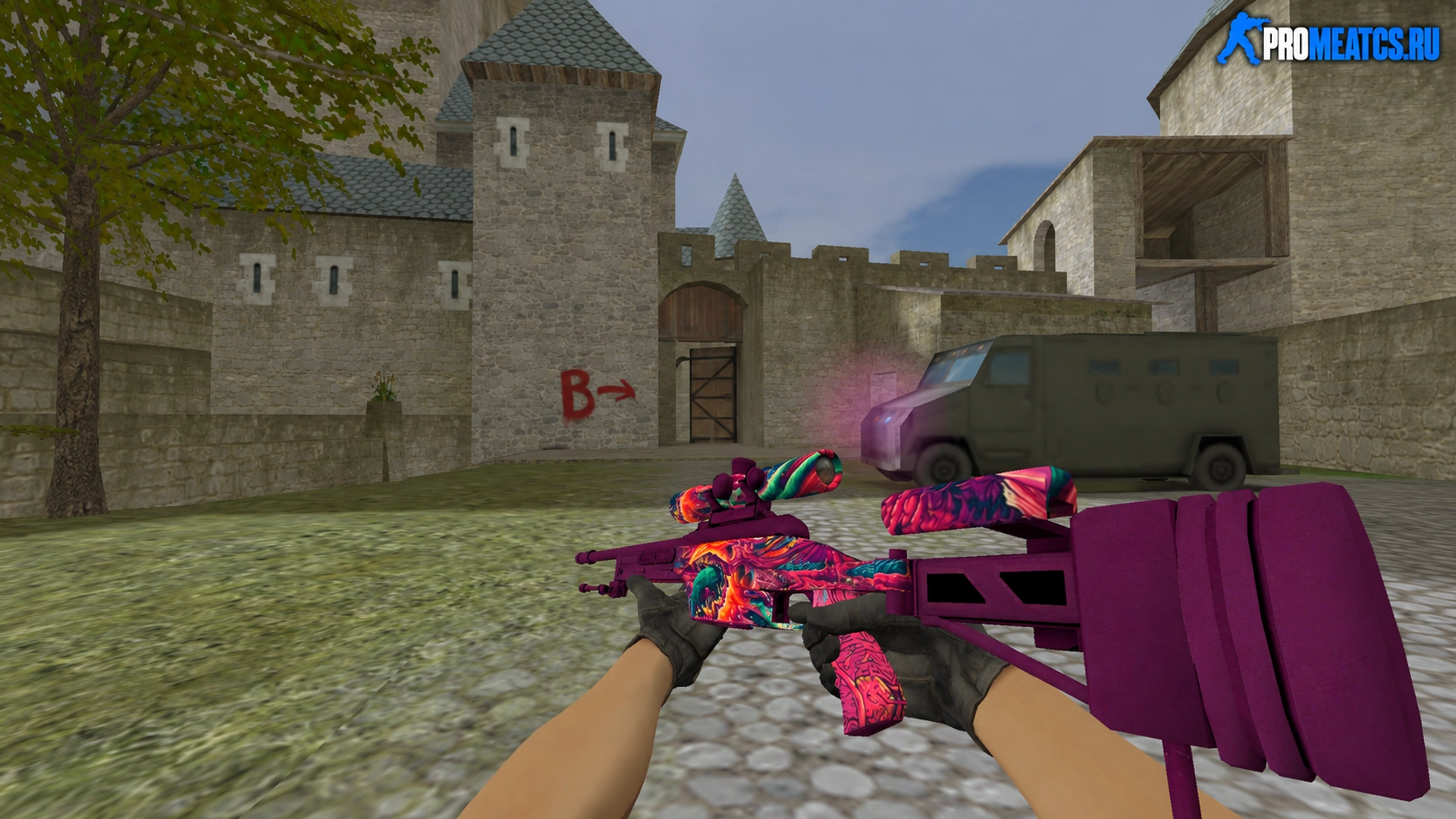 SSG 08 «Скоростной зверь» — модель оружия для Counter-Strike 1.6