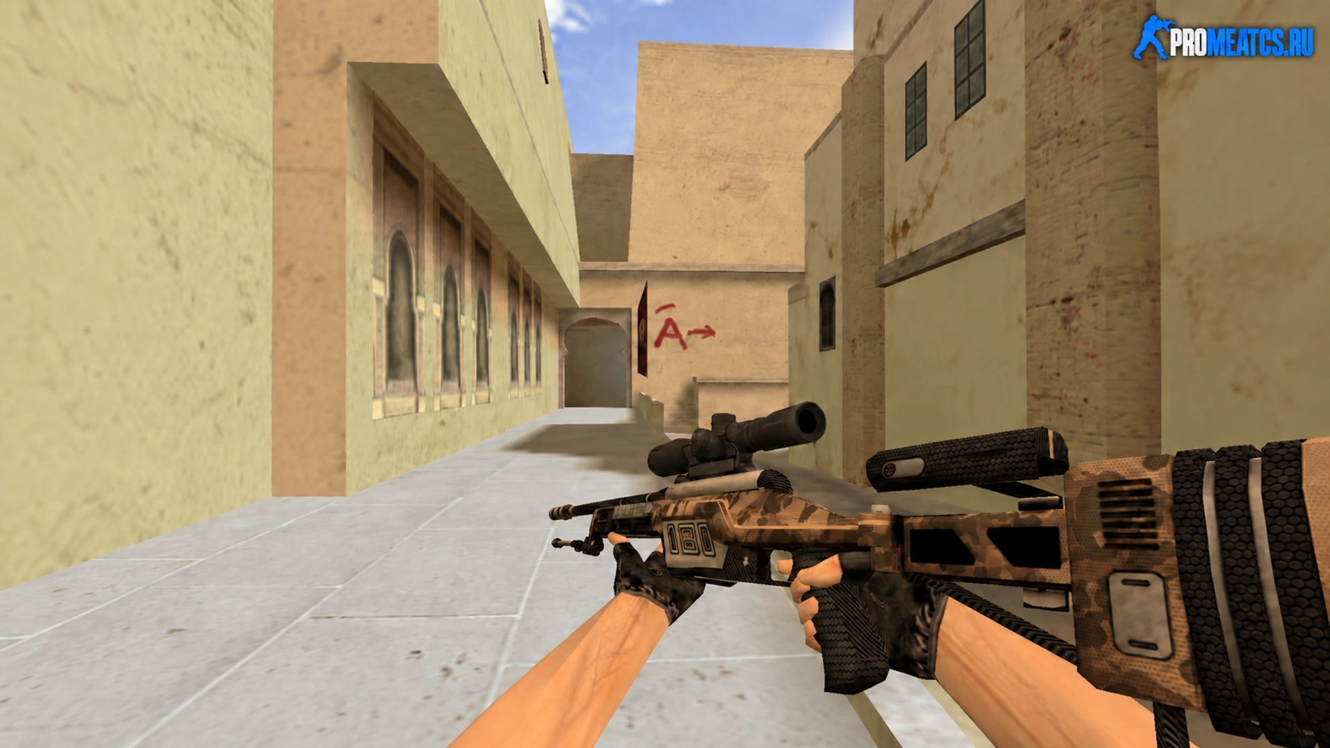 SSG 08 «Переворот» — модель оружия для Counter-Strike 1.6
