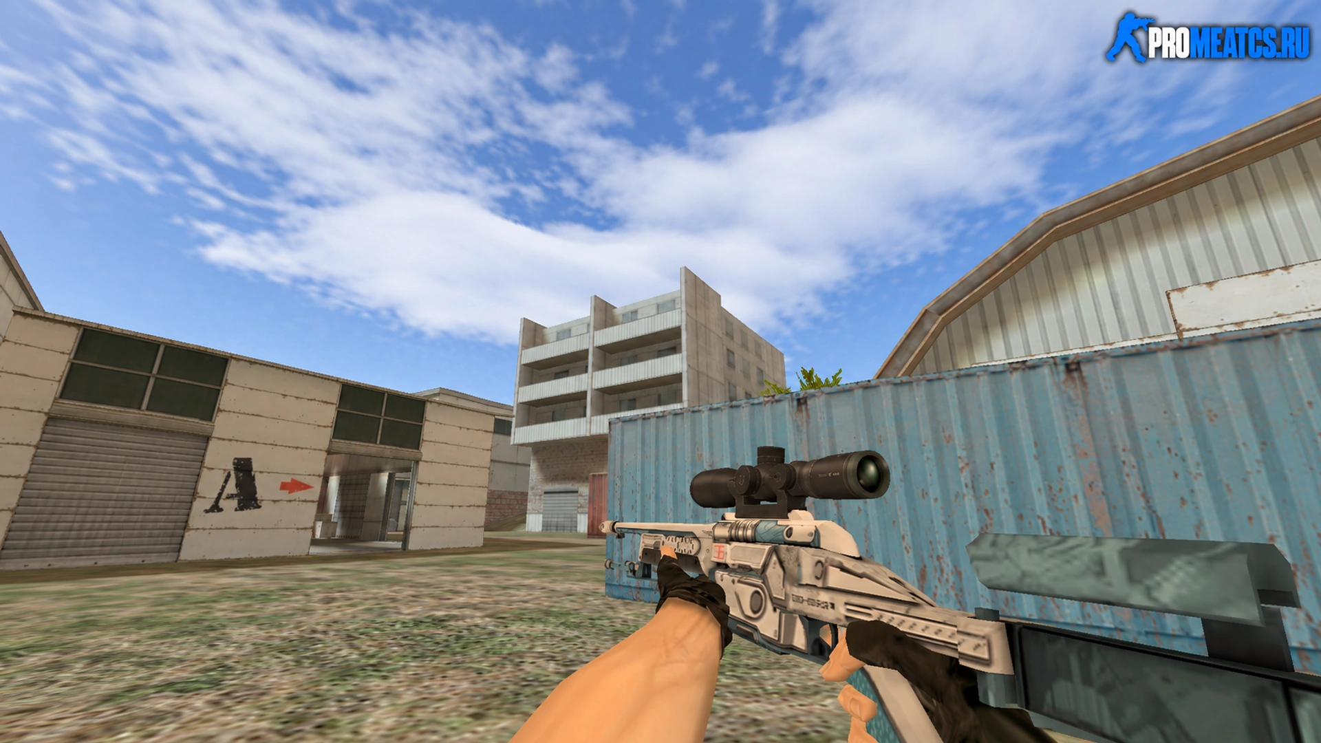 SSG 08 «Призрачный фанатик» — модель оружия для Counter-Strike 1.6