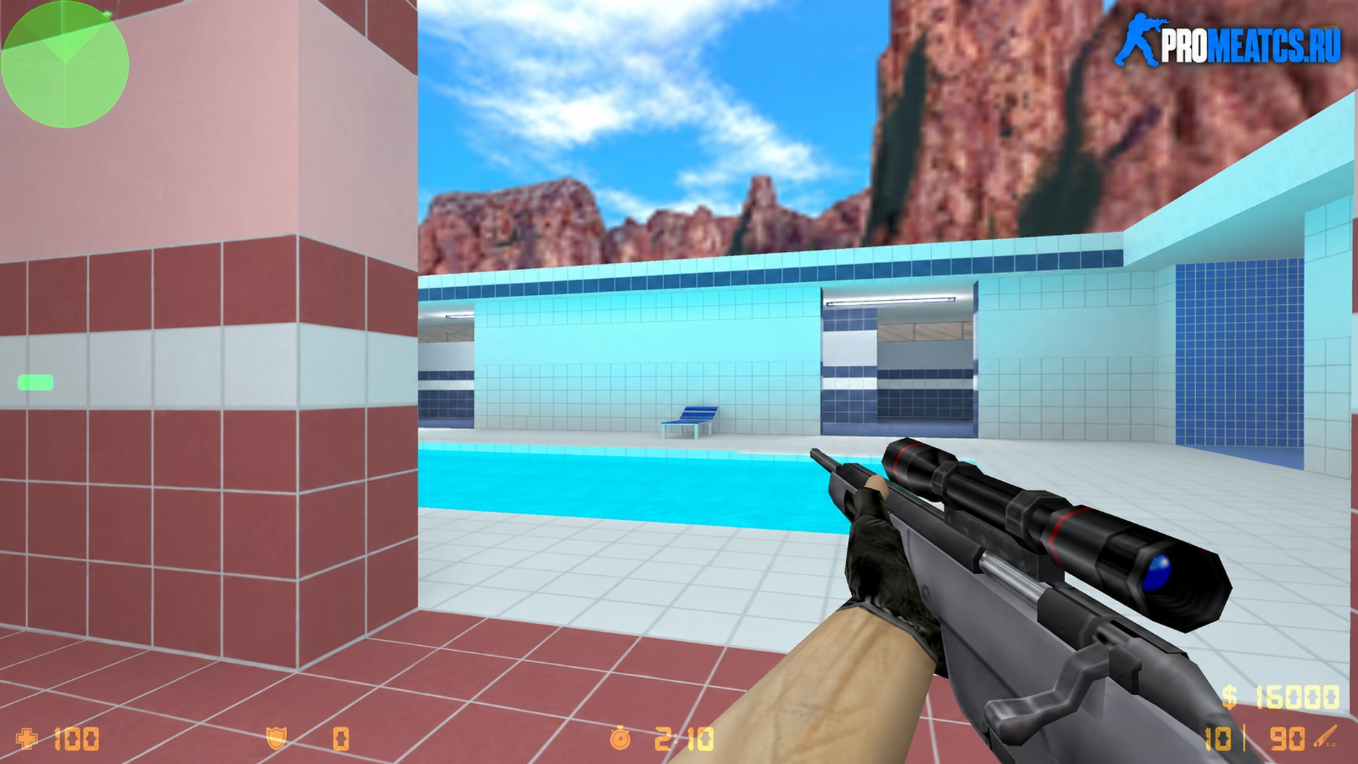Стандартный Scout — модель оружия для Counter-Strike 1.6