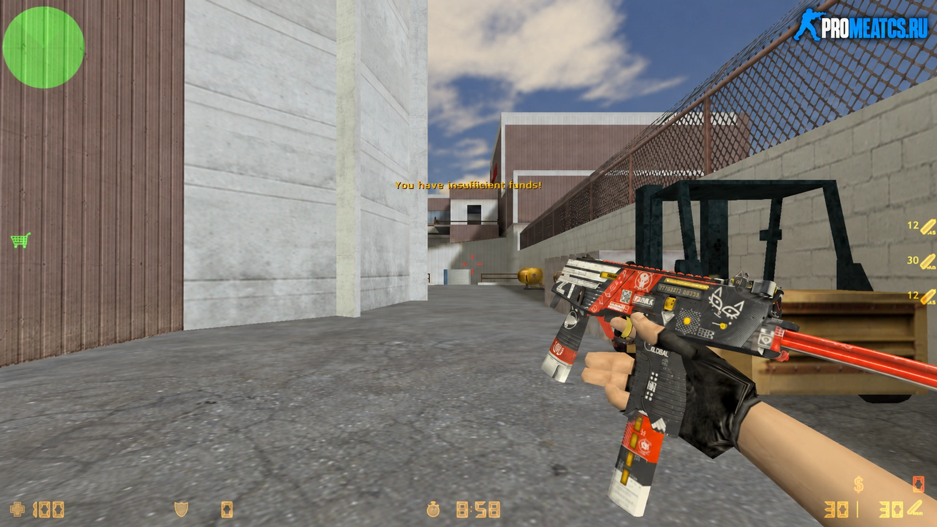 MP9 «Кровавый спорт» — модель оружия для Counter-Strike 1.6