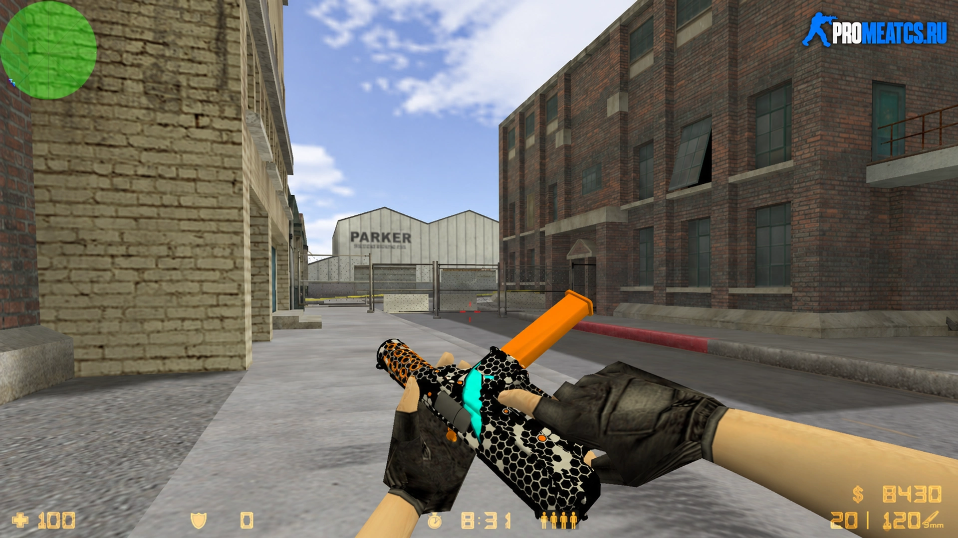 Tec-9 Next Technology — модель оружия для Counter-Strike 1.6