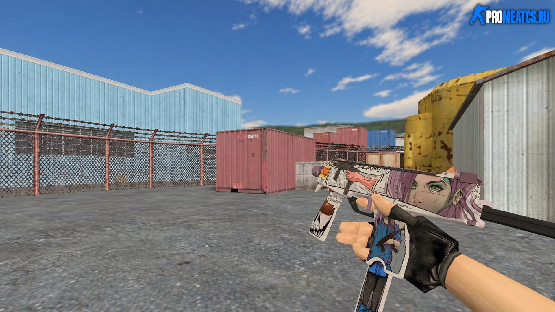 MP9 «Комикс» — модель оружия для Counter-Strike 1.6