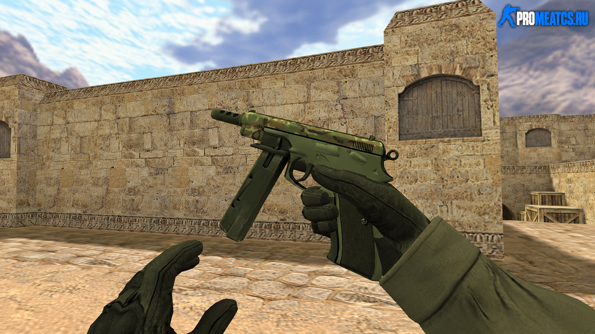 CZ-75 «Армейский блеск» — модель оружия для Counter-Strike 1.6