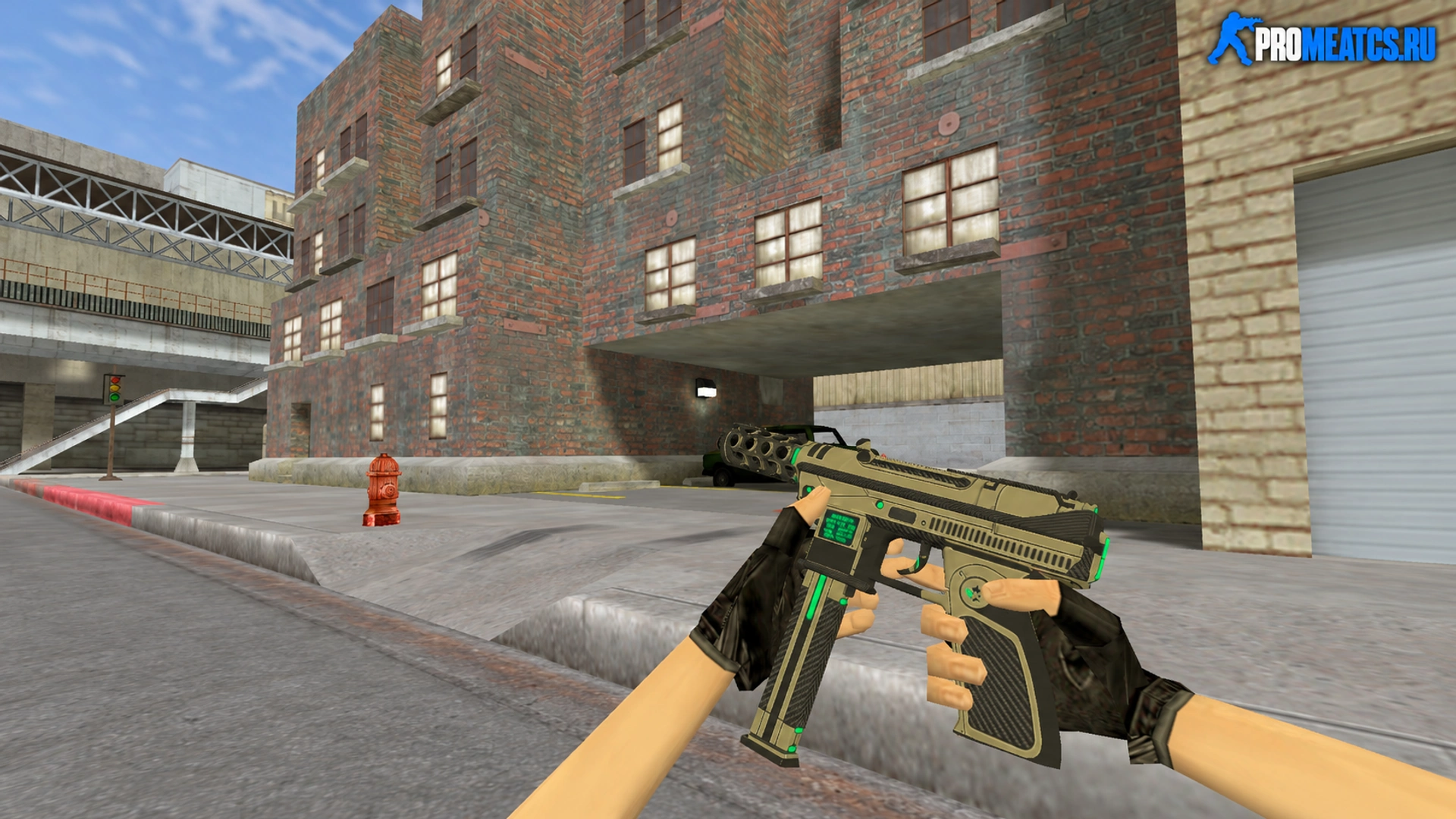 Tec-9 Cyber — модель оружия для Counter-Strike 1.6