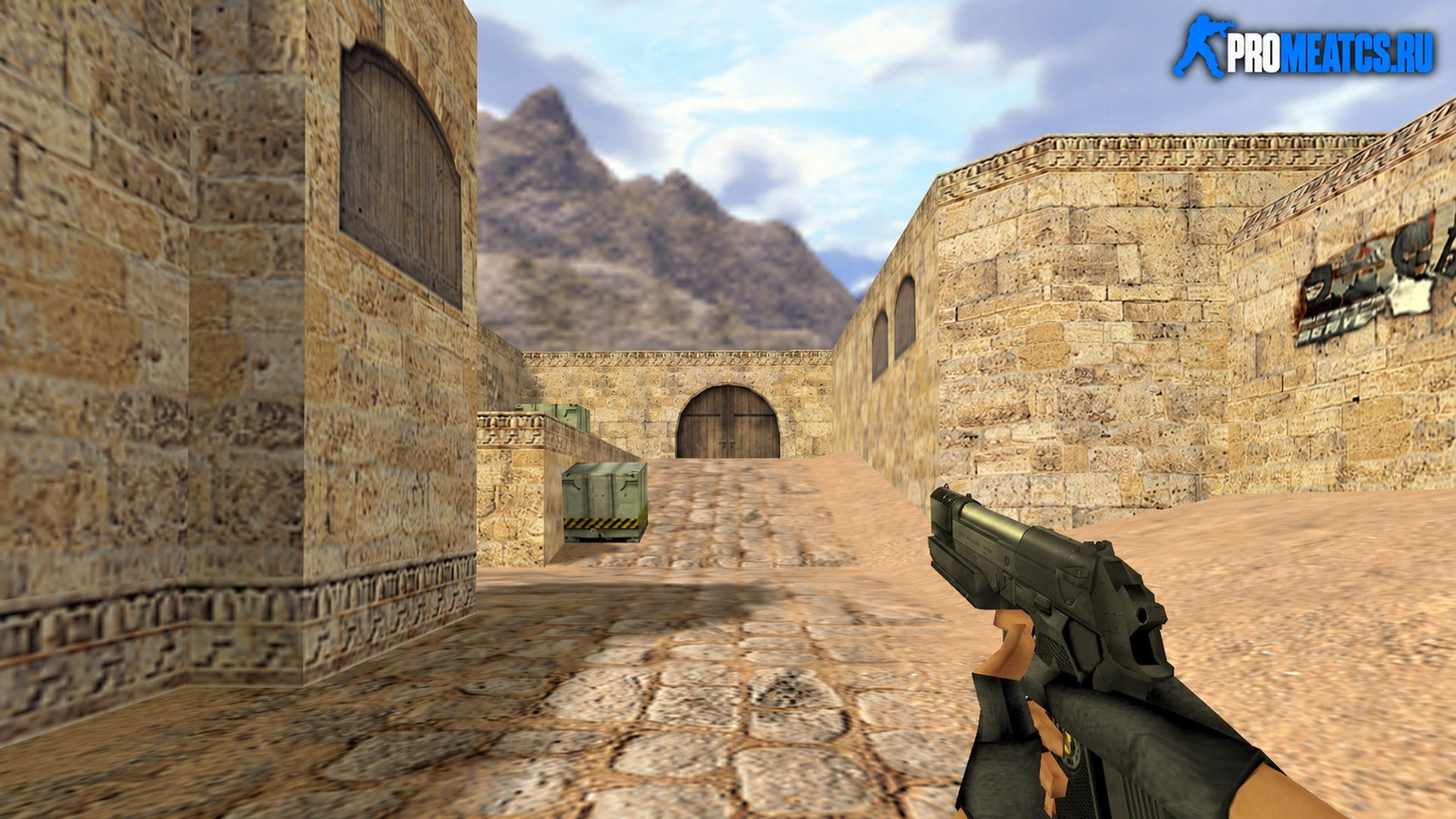 Beretta с дульным тормозом — модель оружия для Counter-Strike 1.6