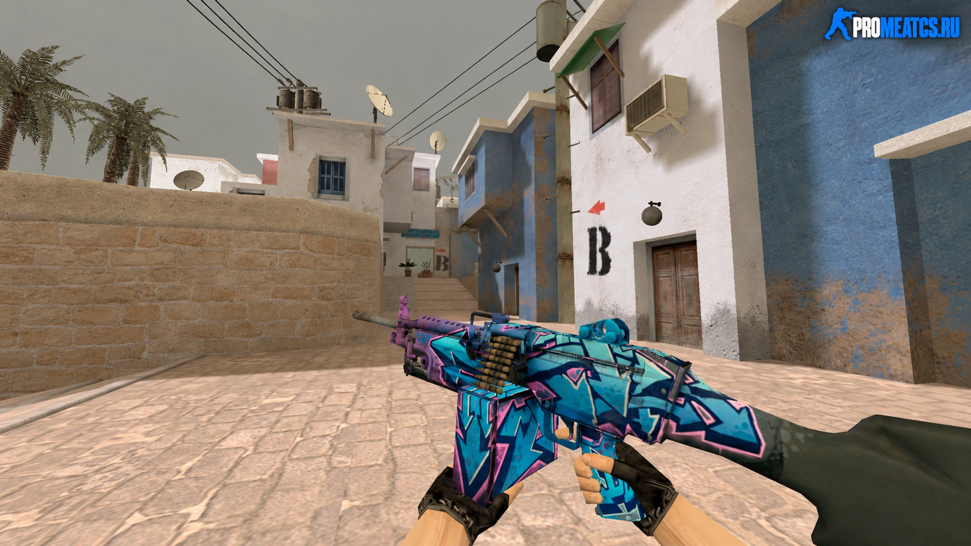 M249 Downvoter — модель оружия для Counter-Strike 1.6