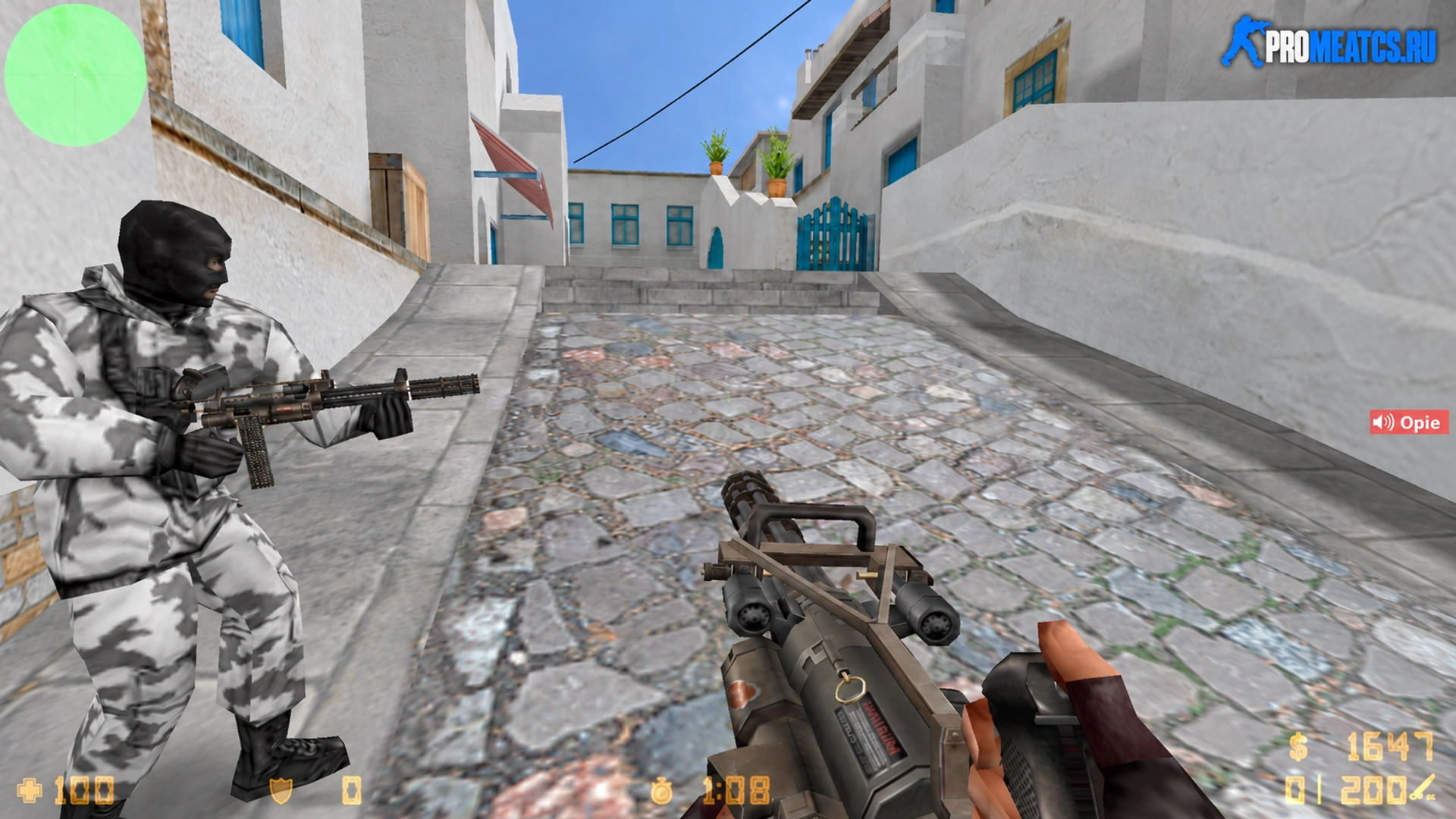 M134 «Миниган» — модель оружия для Counter-Strike 1.6
