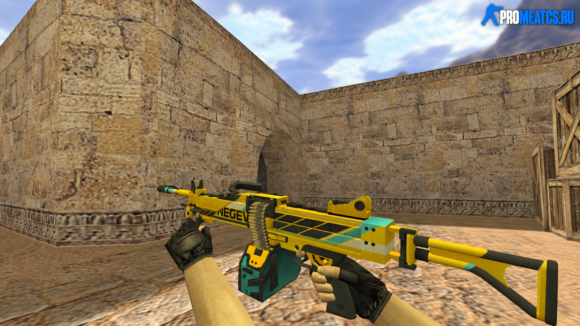 Negev «Погрузчик» — модель оружия для Counter-Strike 1.6