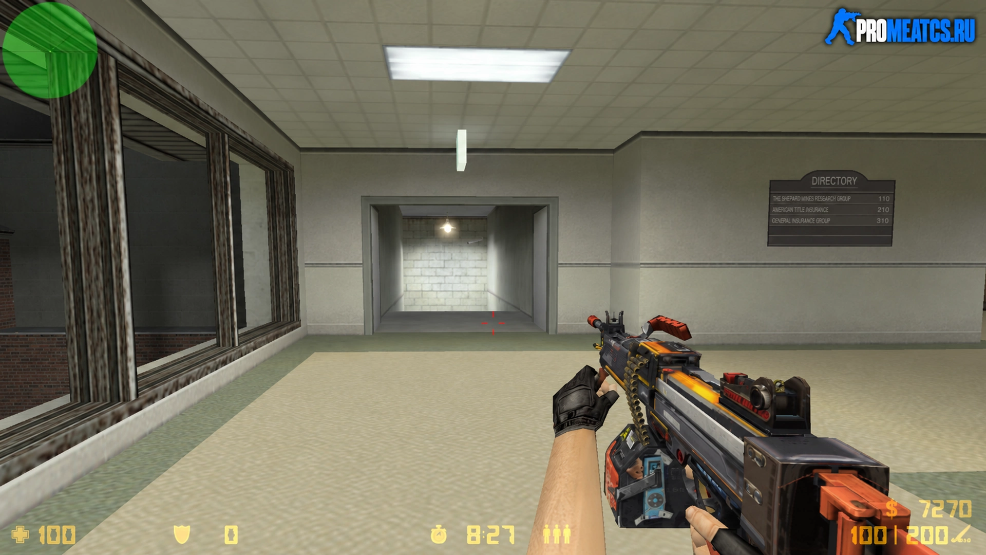 Negev Перекладина — модель оружия для Counter-Strike 1.6