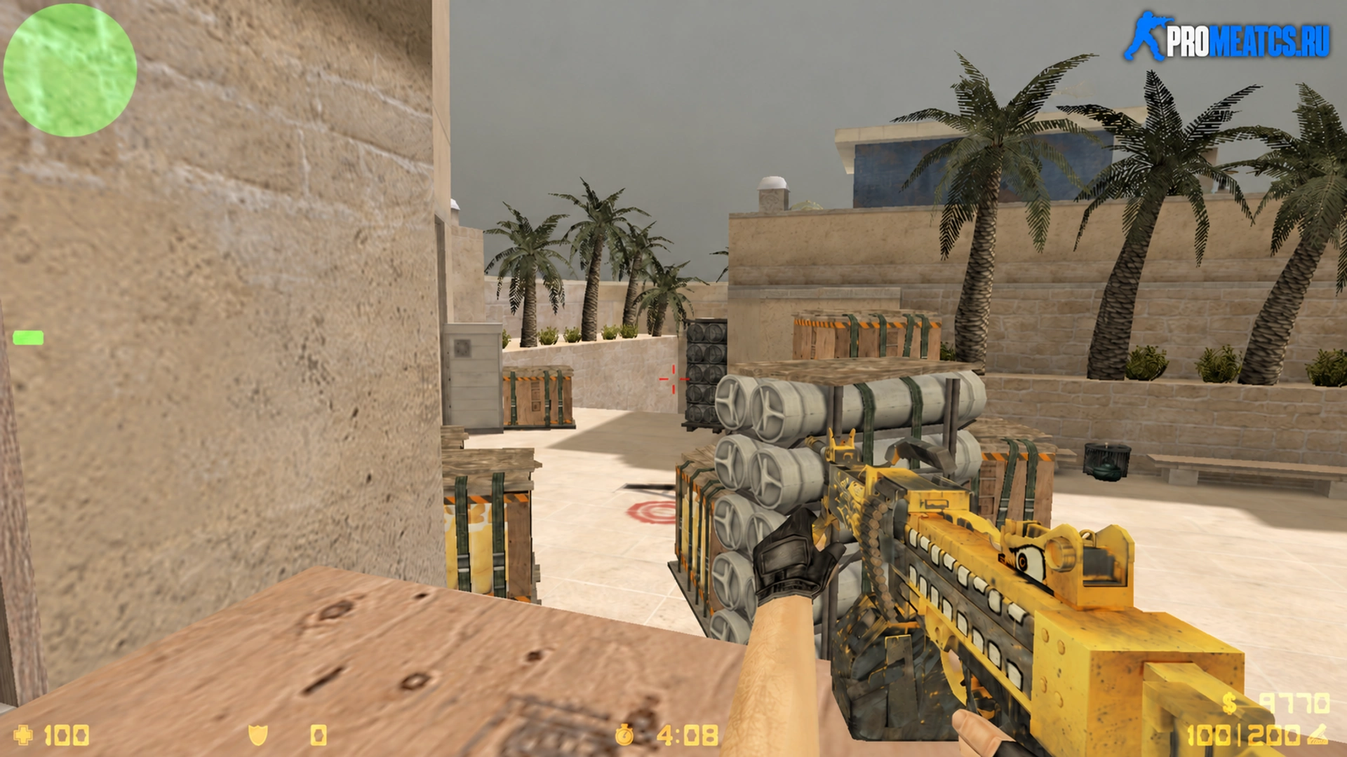 Negev «Крикун» для CS 1. — модель оружия для Counter-Strike 1.6