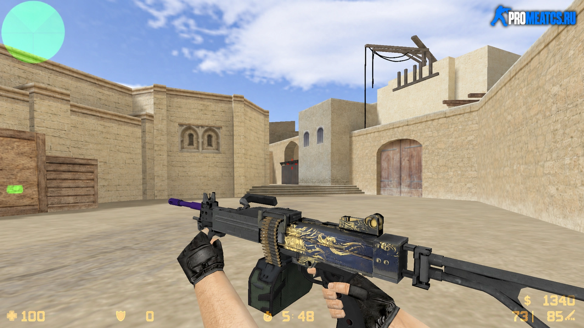 Negev «Боец» — модель оружия для Counter-Strike 1.6