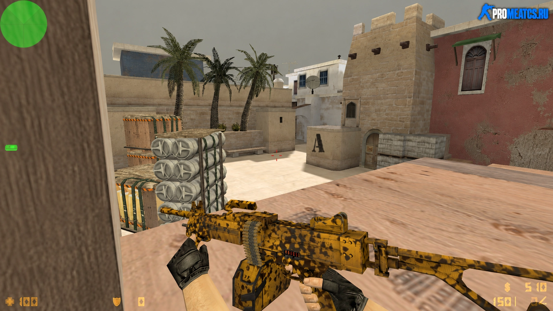 Negev «Радиоактивные отходы» — модель оружия для Counter-Strike 1.6