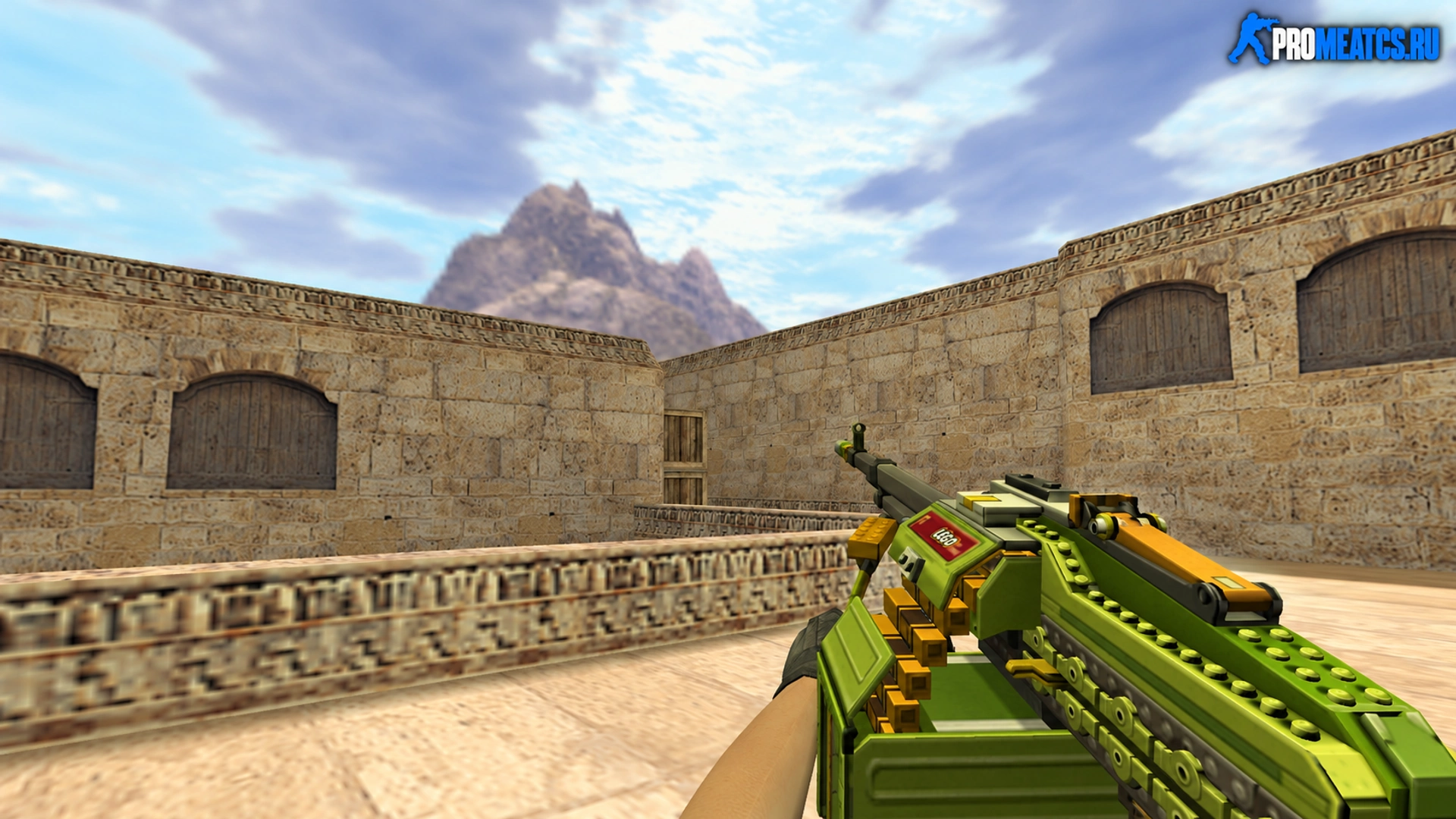 пулемёта LEGO — модель оружия для Counter-Strike 1.6