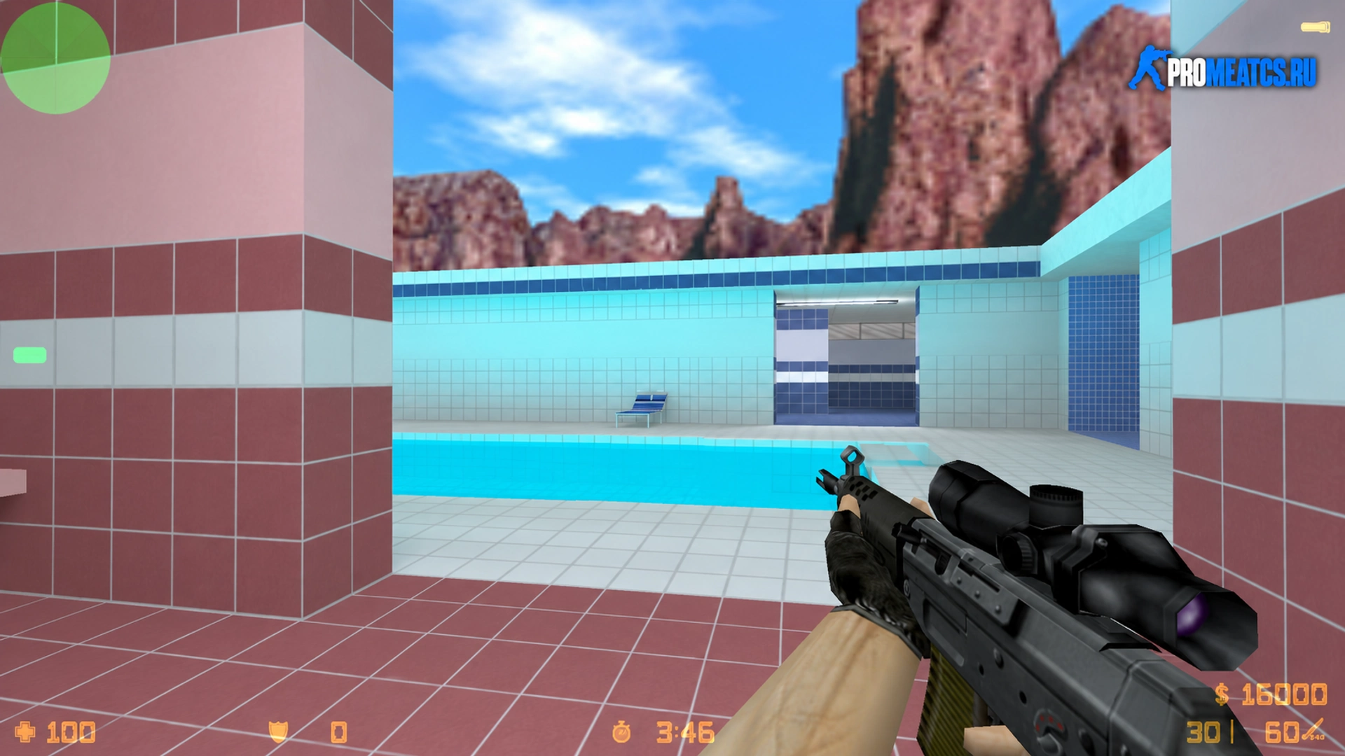 Стандартный SG-552 — модель оружия для Counter-Strike 1.6