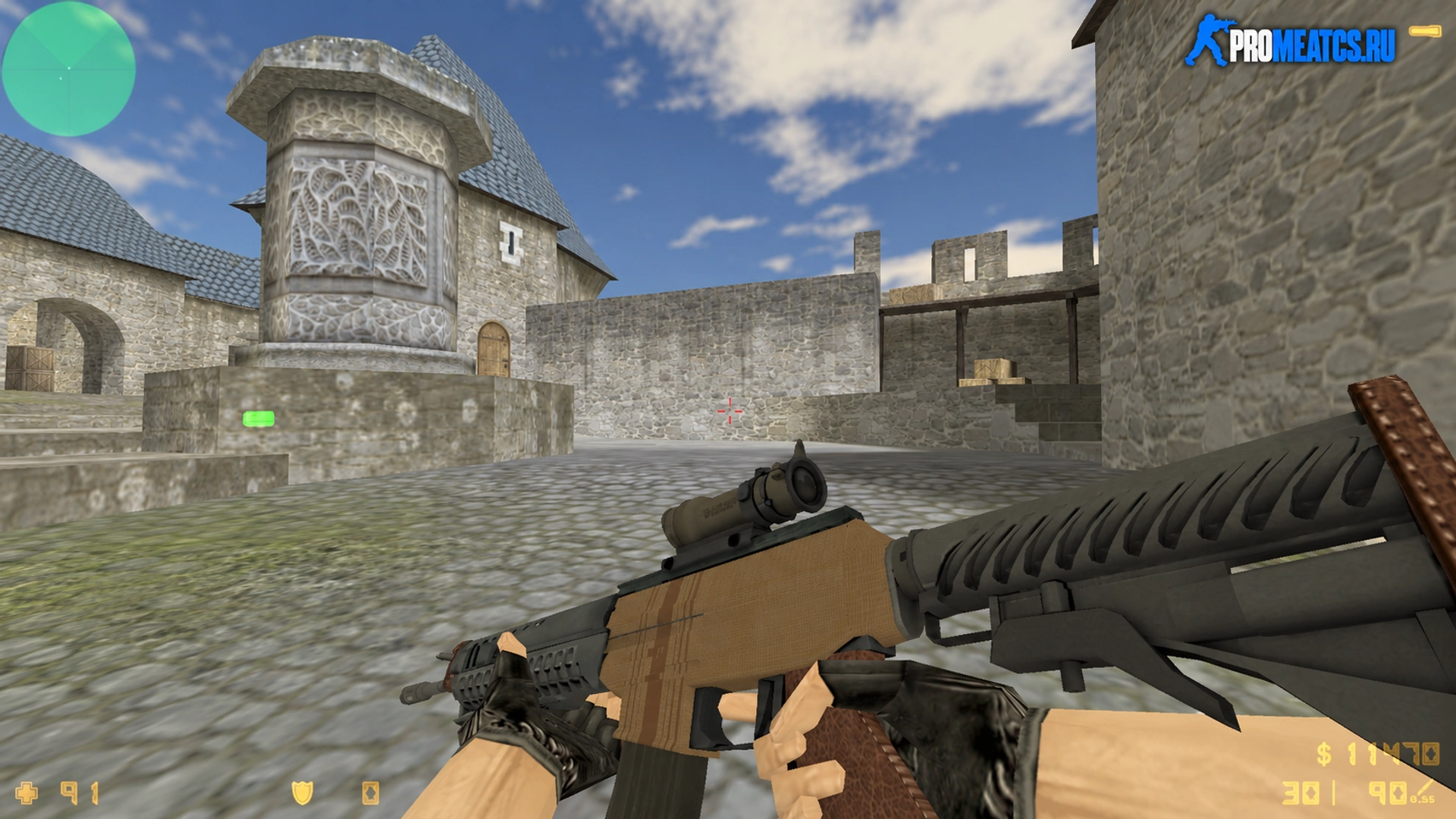 SG-553 «Странник» — модель оружия для Counter-Strike 1.6