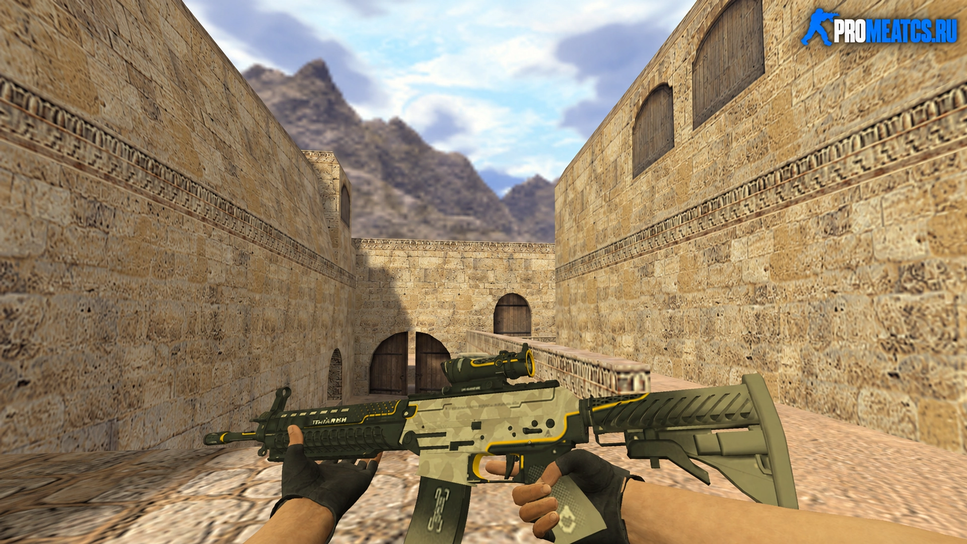 SG-553 «Триарх» — модель оружия для Counter-Strike 1.6