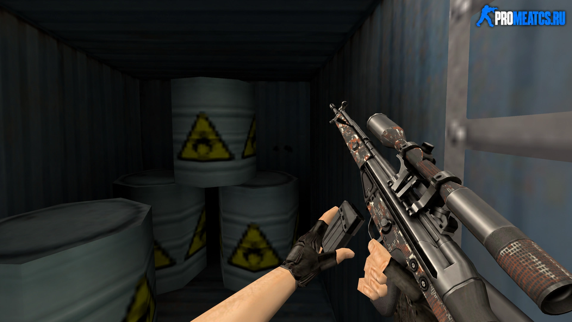 G3SG1 «Цифровая сетка» — модель оружия для Counter-Strike 1.6