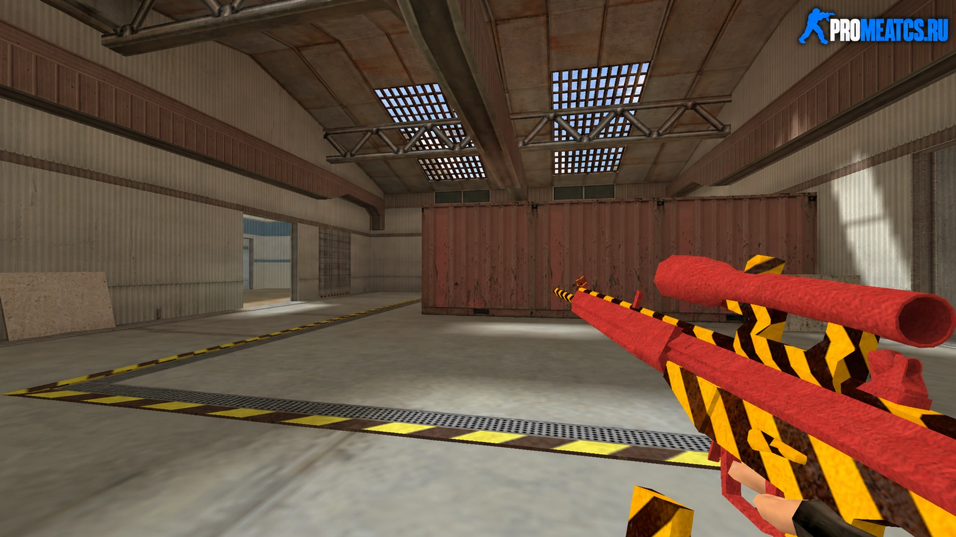 G3SG1 «Красная опасность» — модель оружия для Counter-Strike 1.6