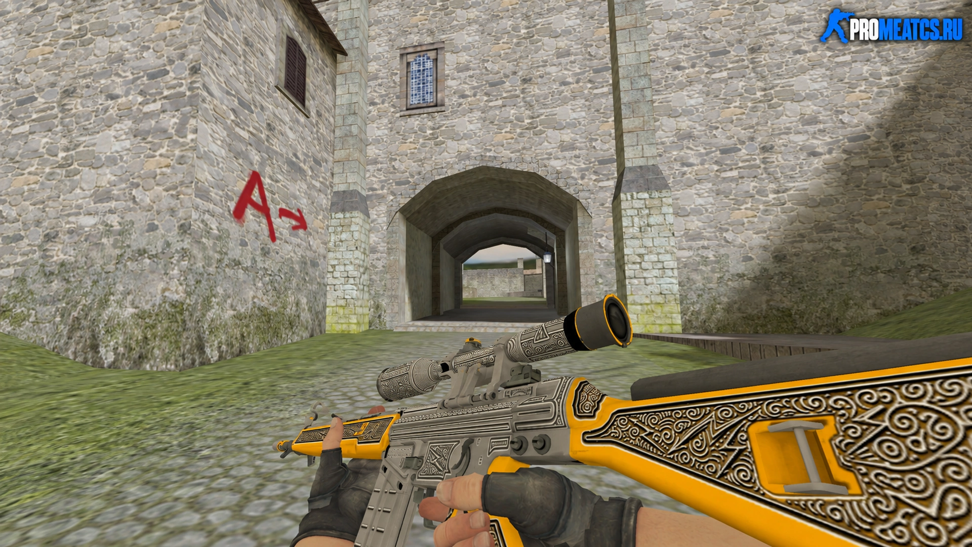 G3SG1 «Электрический провод» — модель оружия для Counter-Strike 1.6