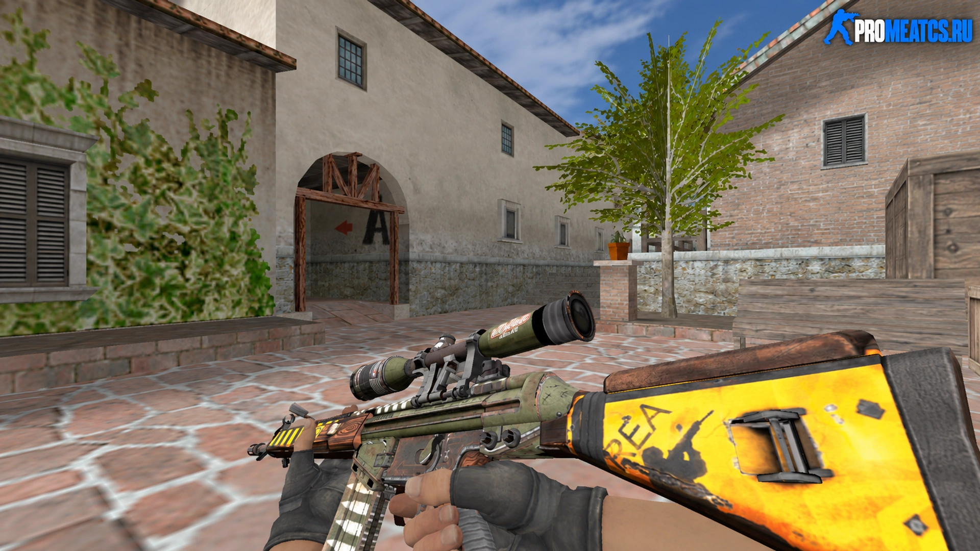 G3SG1 «Дикарь» — модель оружия для Counter-Strike 1.6