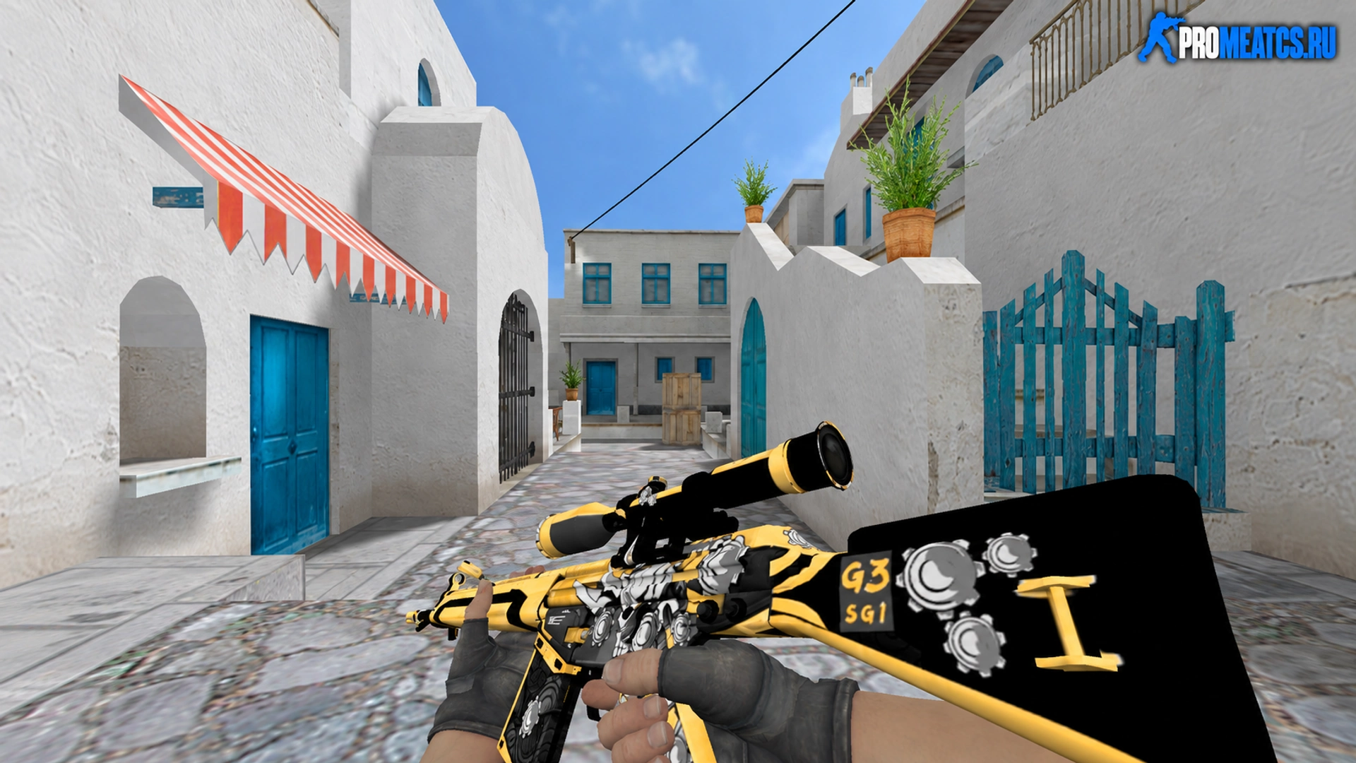 G3SG1 Cybernetik — модель оружия для Counter-Strike 1.6