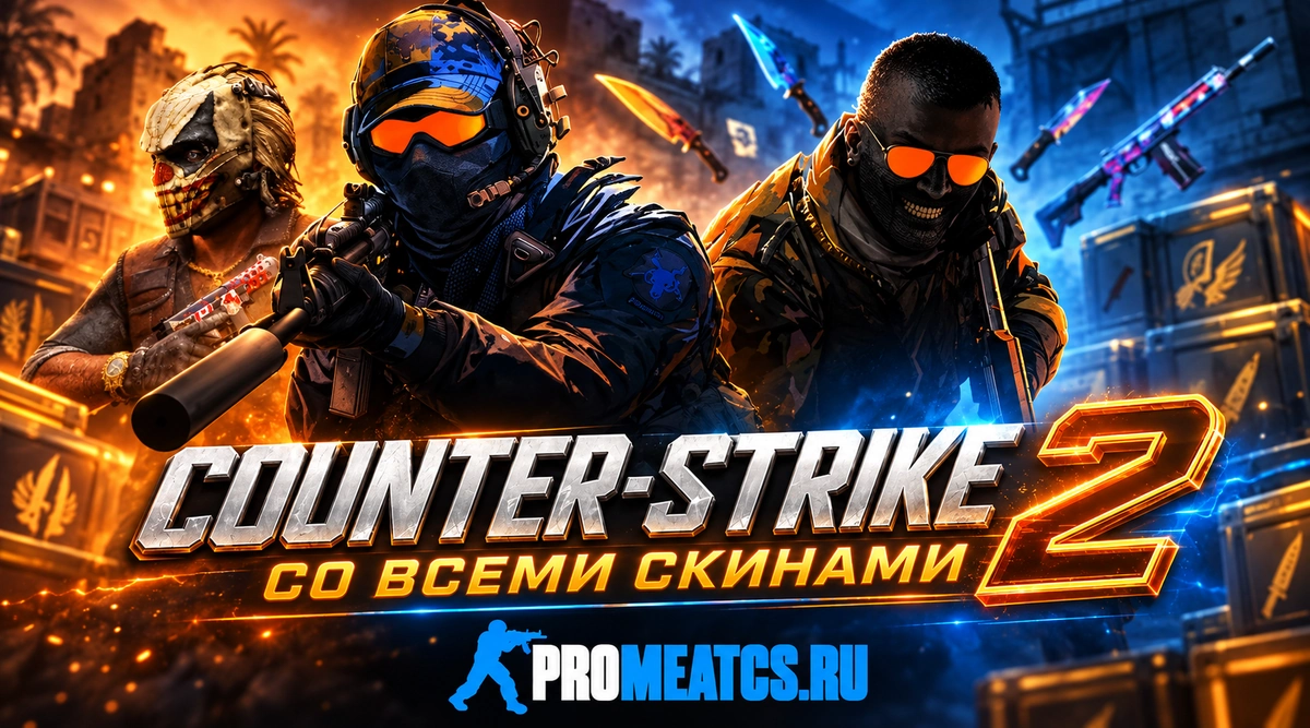 Сборка CS 2 со всеми скинами