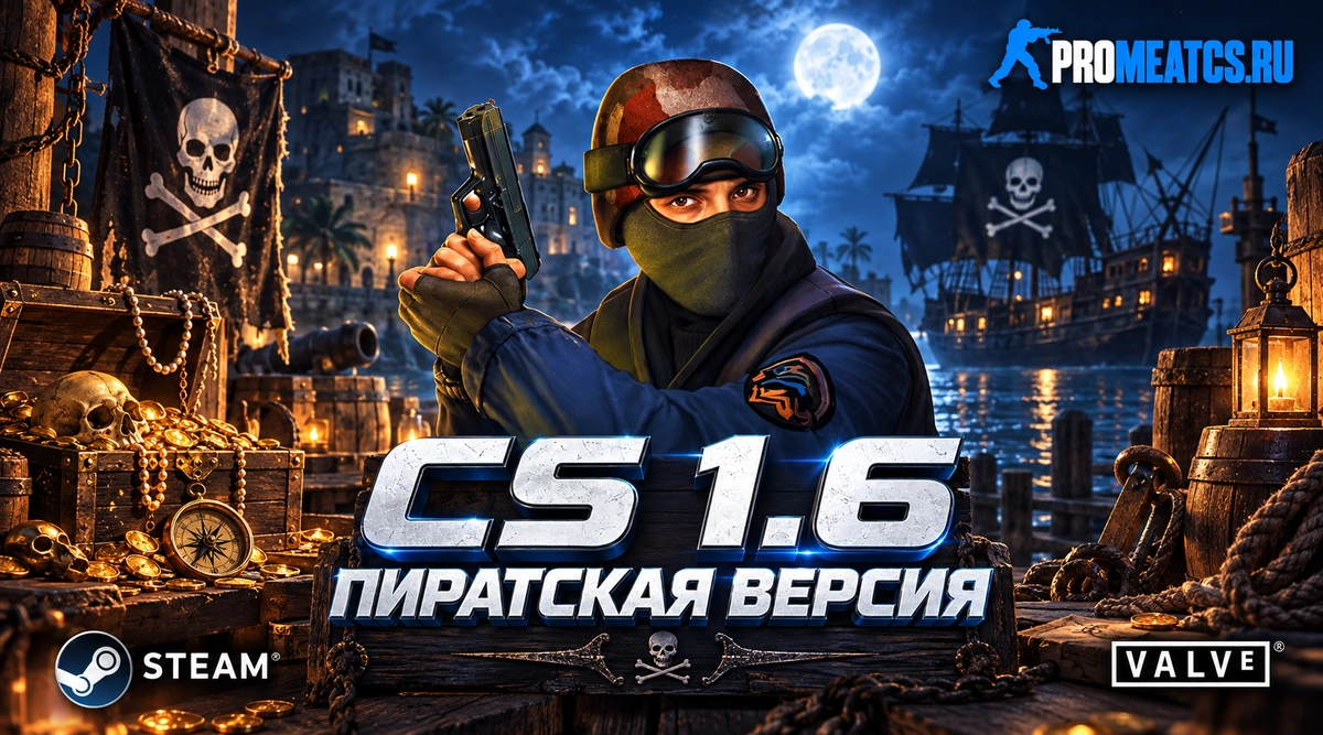 Сборка CS 1.6 пиратская версия