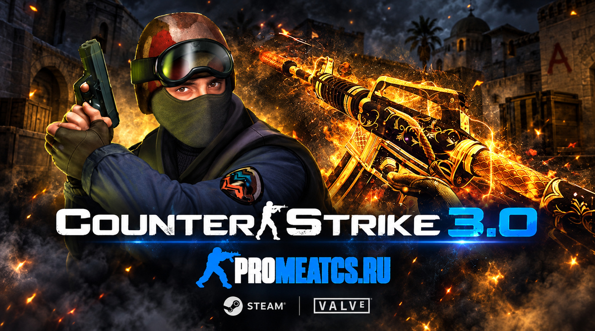 Сборка CS 3.0 на ПК - Сборка КС 3.0
