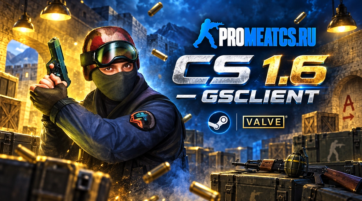 Сборка CS 1.6 GSclient - ГСклиент 1.6