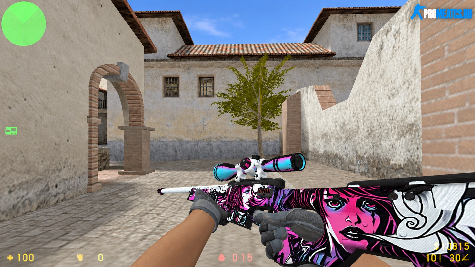 AWP Неонуар — модель оружия для Counter-Strike 1.6