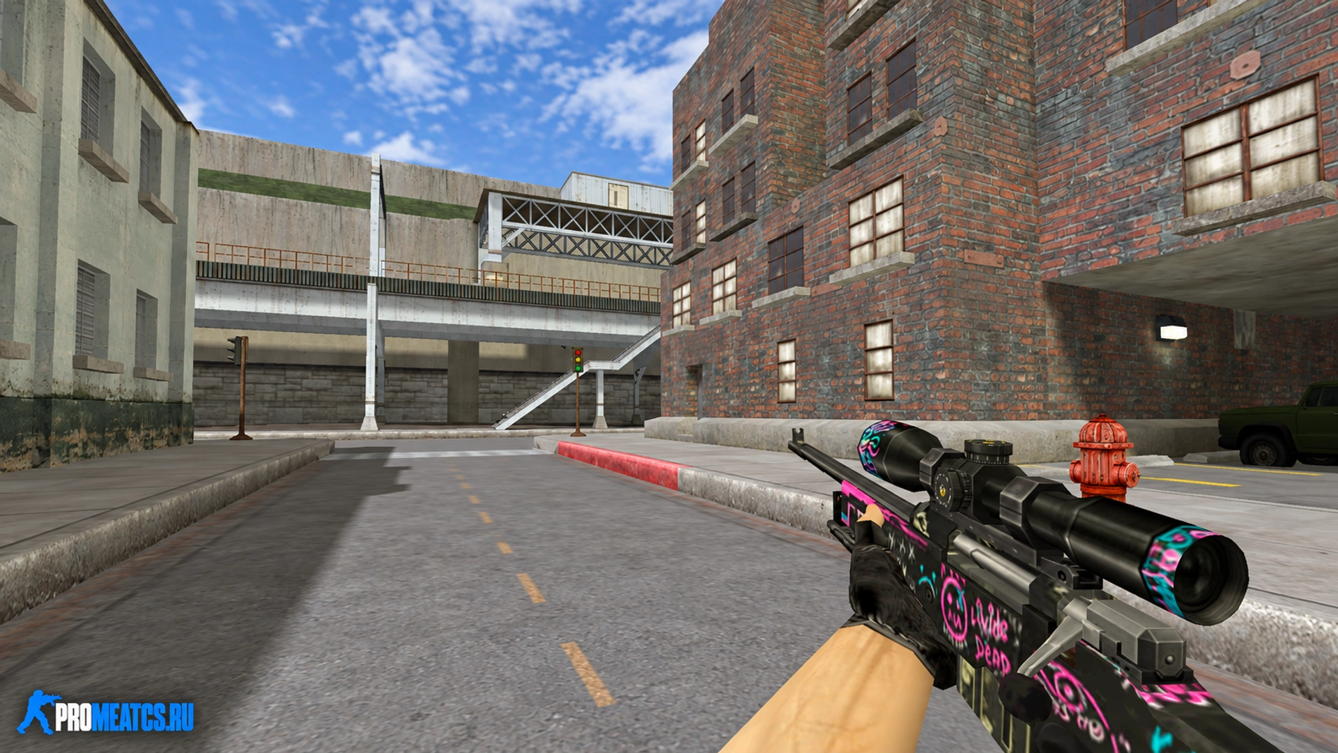 AWP Горячечные грёзы — модель оружия для Counter-Strike 1.6