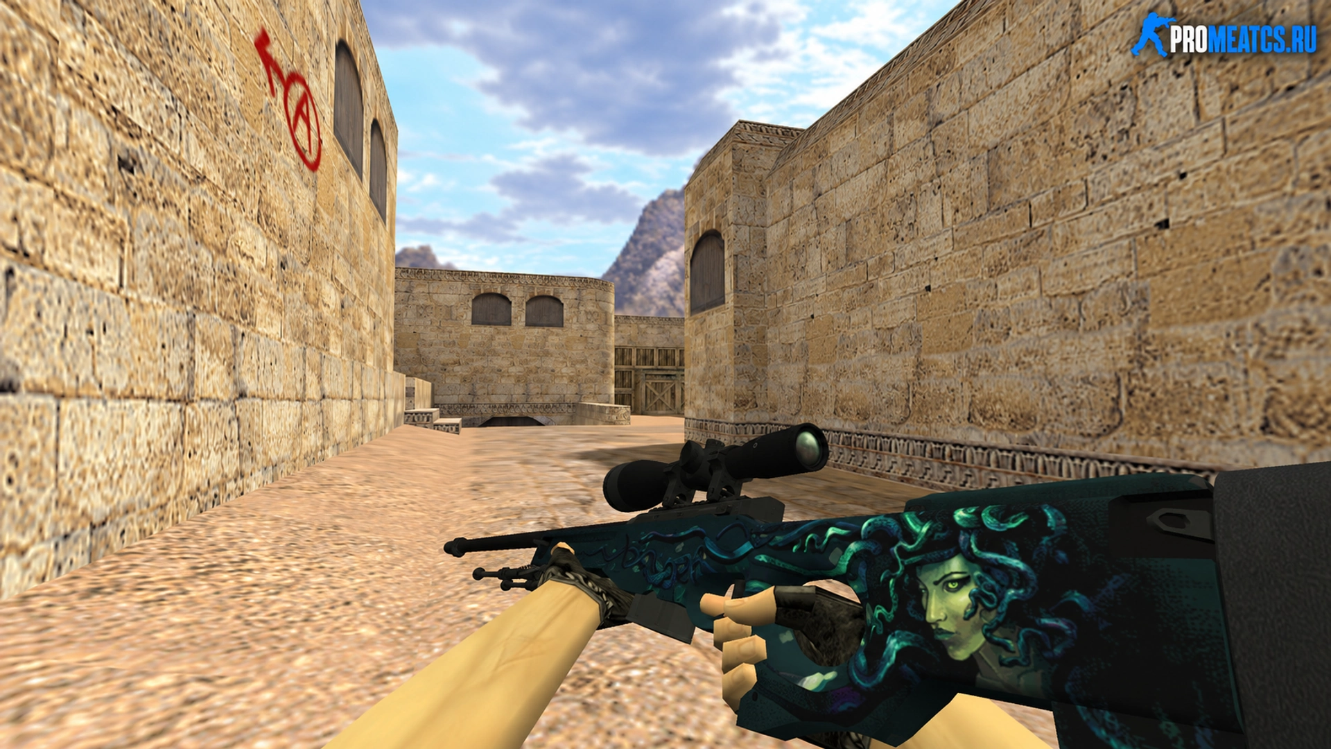 AWP Медуза — модель оружия для Counter-Strike 1.6