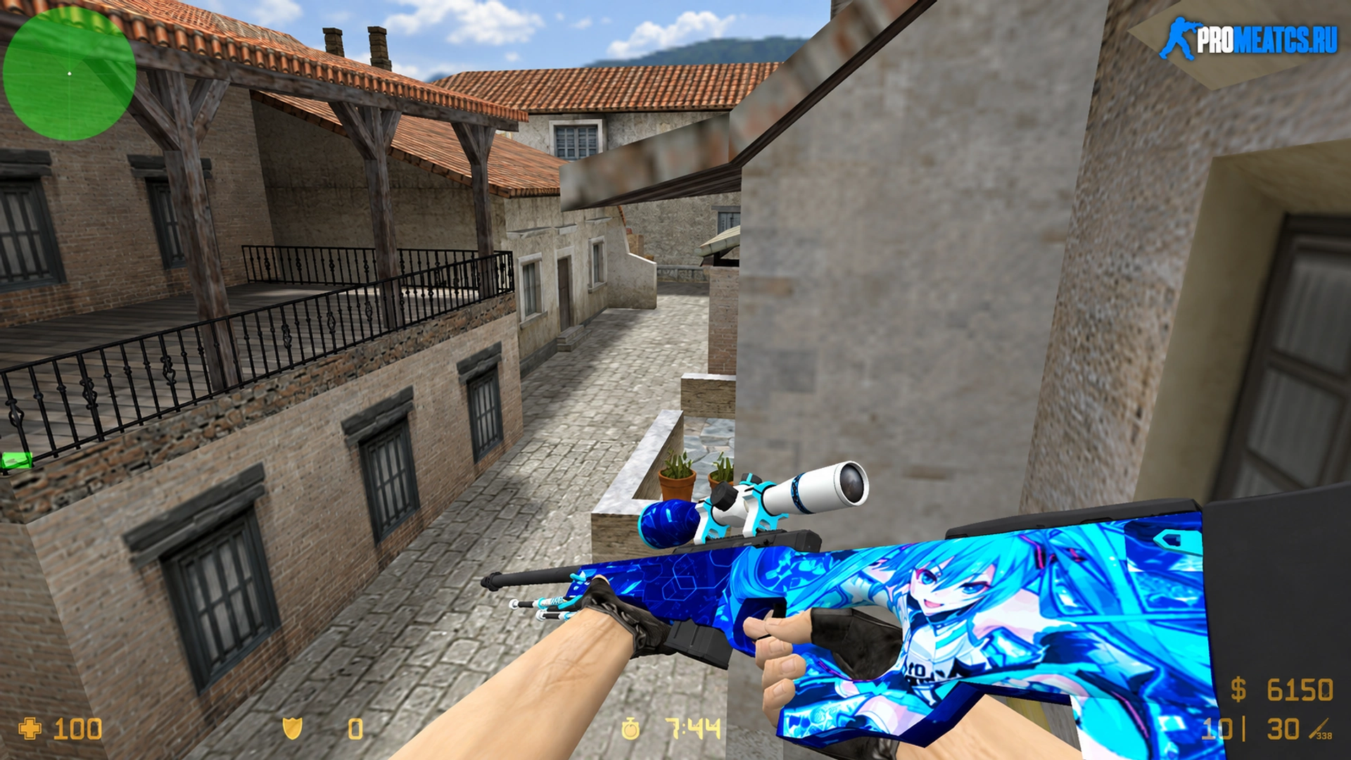 AWP Мику — модель оружия для Counter-Strike 1.6