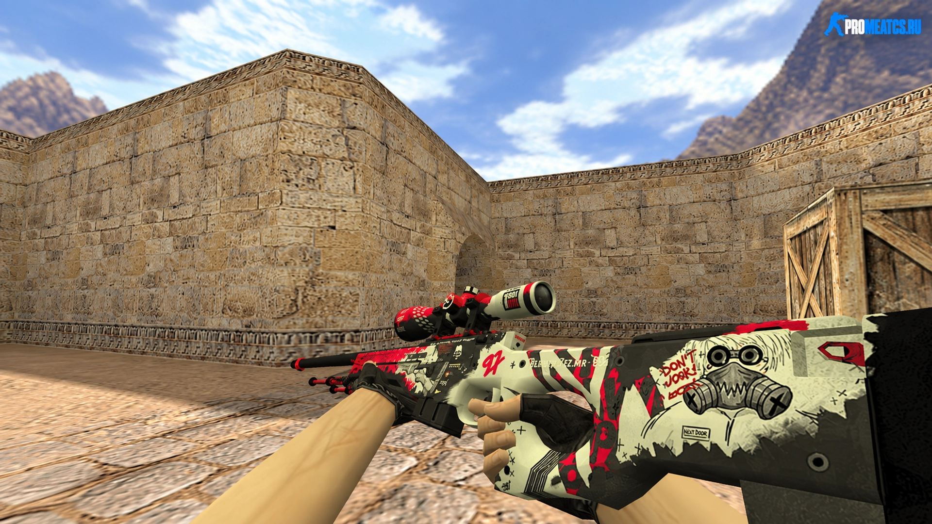 AWP Дикий стиль — модель оружия для Counter-Strike 1.6