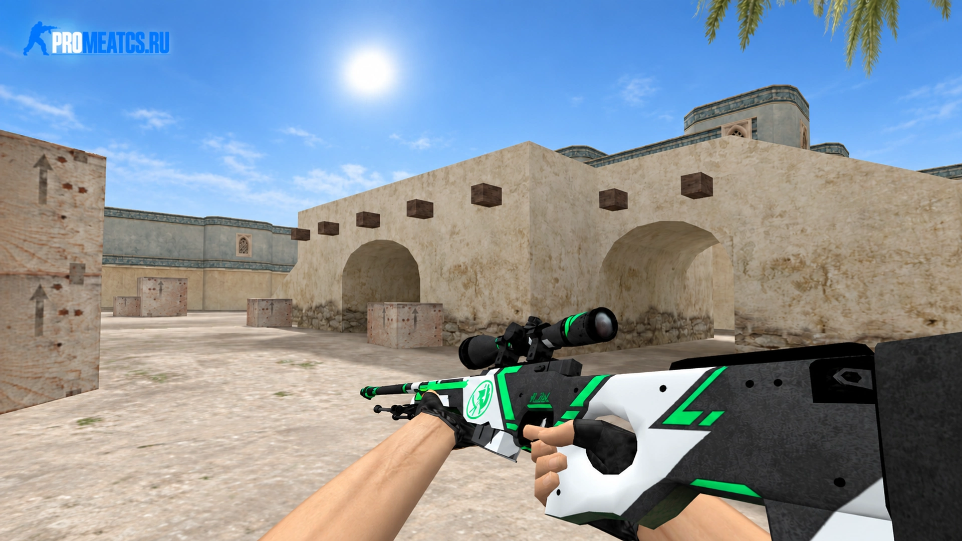 AWP Спортивный выстрел — модель оружия для Counter-Strike 1.6