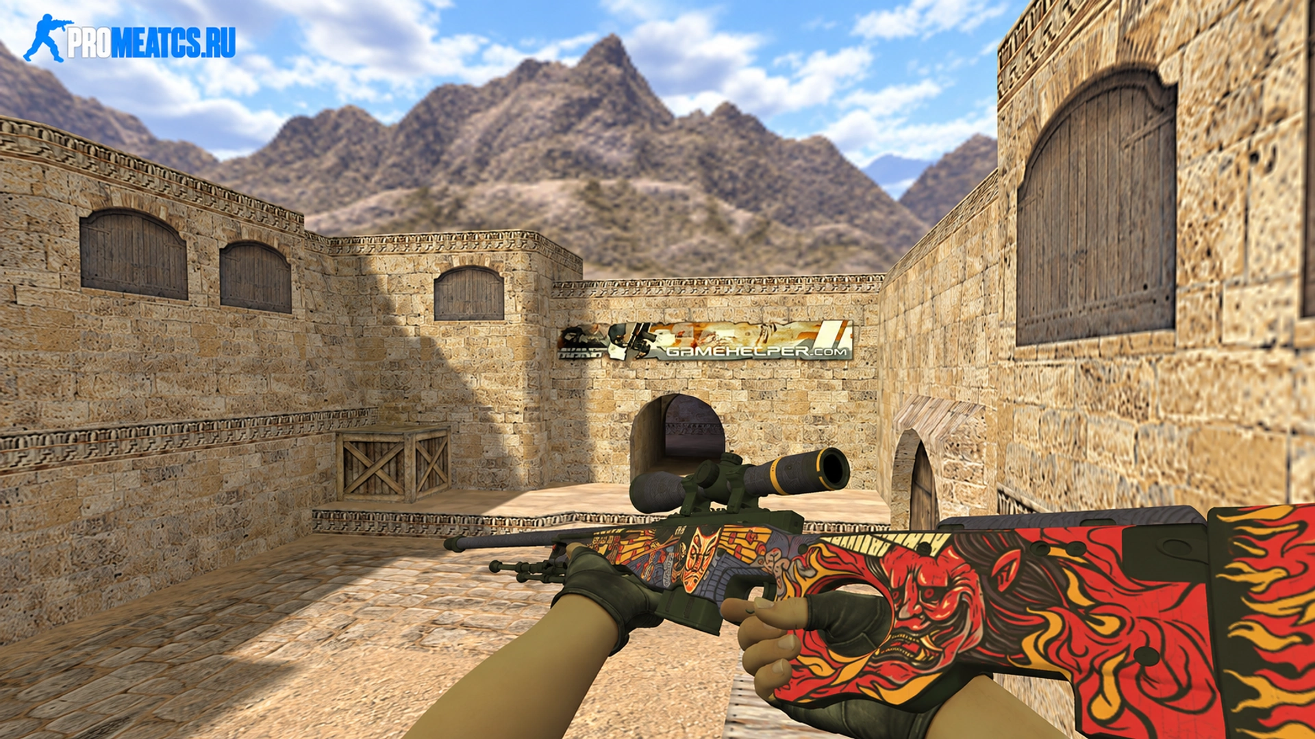 AWP Oni Taiji — модель оружия для Counter-Strike 1.6