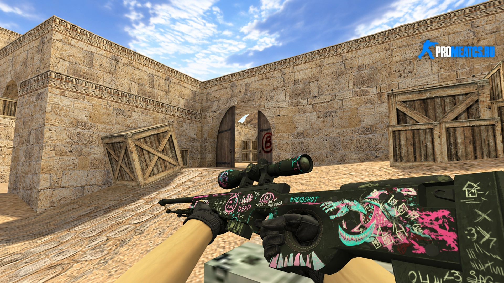 AWP Fever Dream — модель оружия для Counter-Strike 1.6