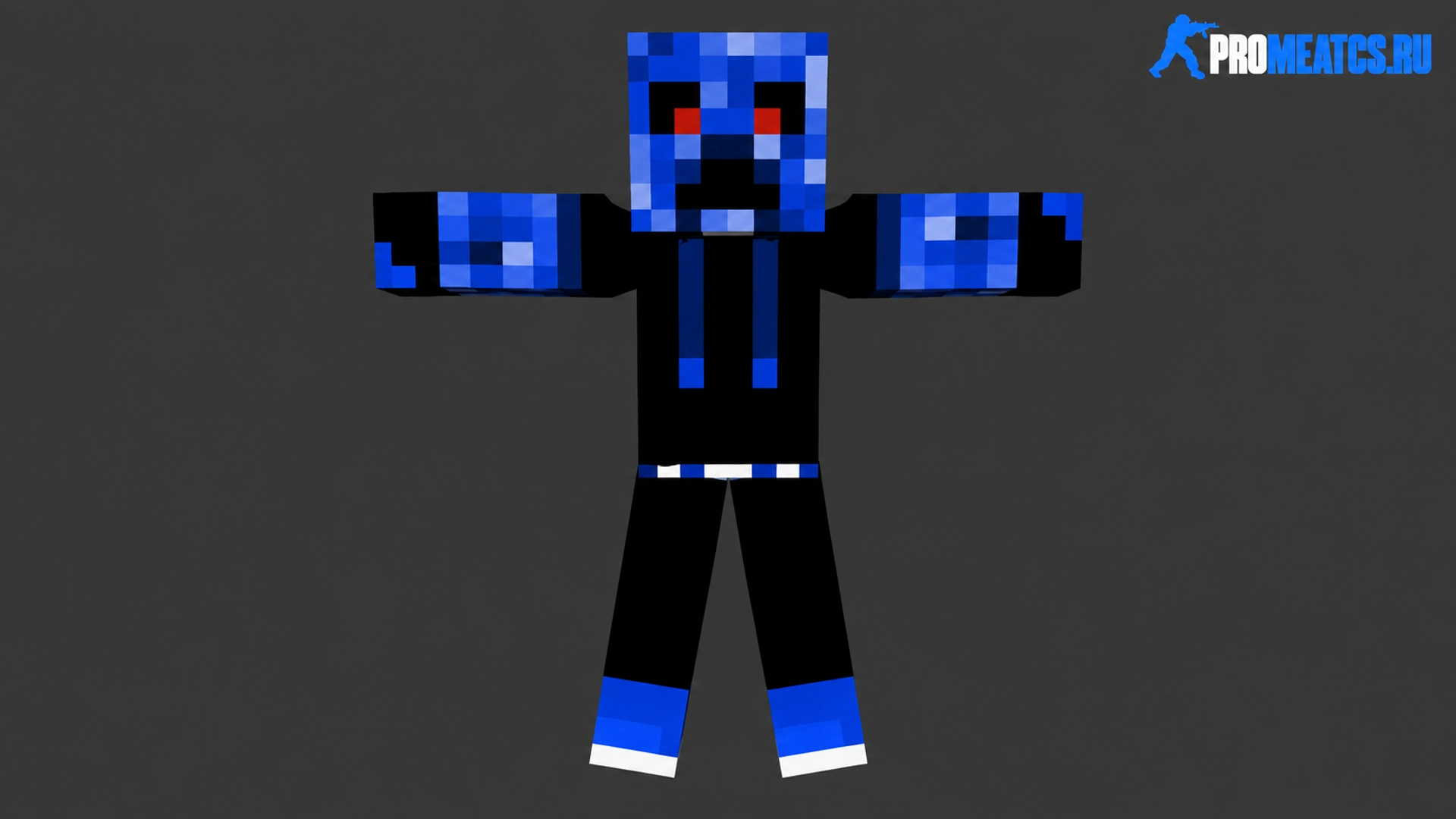 Мужская модель «Minecraft Skin» — модель игрока для Counter-Strike 1.6