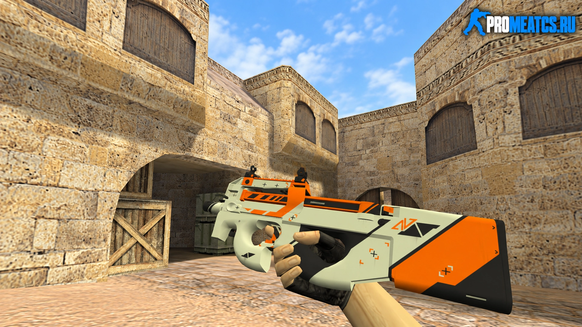 P90 Азимов — модель оружия для Counter-Strike 1.6