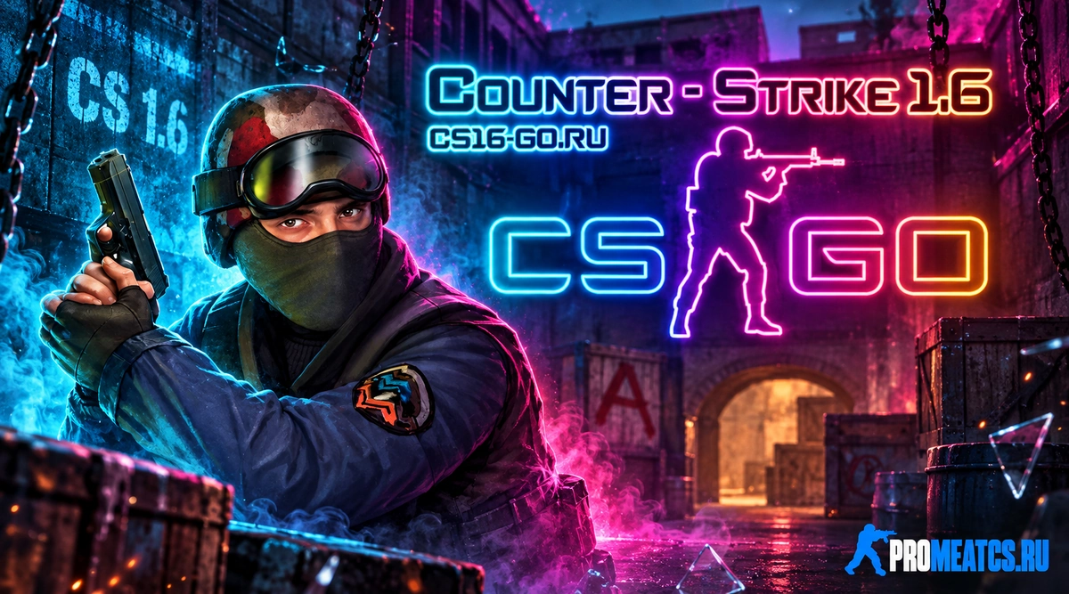 Сборка CS 1.6 CS:GO V3 без анимации осмотра оружия